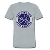 Wilmington Blue Bombers T-Shirt (Tri-Blend Super Light) - heather gray