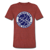 Wilmington Blue Bombers T-Shirt (Tri-Blend Super Light) - heather cranberry