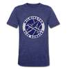 Wilmington Blue Bombers T-Shirt (Tri-Blend Super Light) - heather indigo