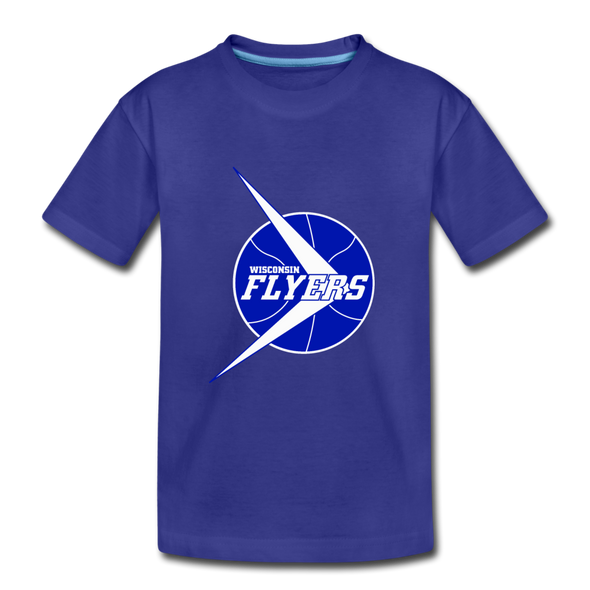 Wisconsin Flyers T-Shirt (Youth) - royal blue