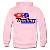 Rapid City Thrillers Flame Hoodie - light pink