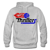 Rapid City Thrillers Flame Hoodie - heather gray
