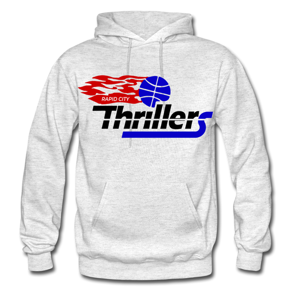 Rapid City Thrillers Flame Hoodie - light heather gray