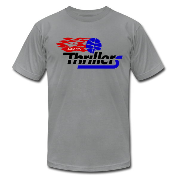 Rapid City Thrillers Flame T-Shirt (Premium Lightweight) - slate