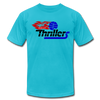 Rapid City Thrillers Flame T-Shirt (Premium Lightweight) - turquoise