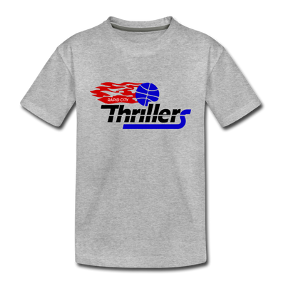 Rapid City Thrillers T-Shirt (Youth) - heather gray