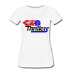 Rapid City Thrillers Flame Women’s T-Shirt - white
