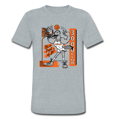 La Crosse Catbirds 3000 Club T-Shirt (Tri-Blend Super Light) - heather gray
