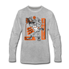 La Crosse Catbirds 3000 Club Long Sleeve T-Shirt - heather gray