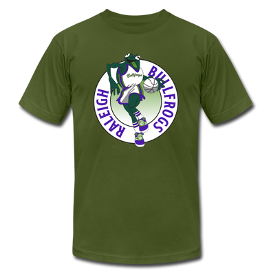 Raleigh Bullfrogs T-Shirt (Premium Lightweight) - olive