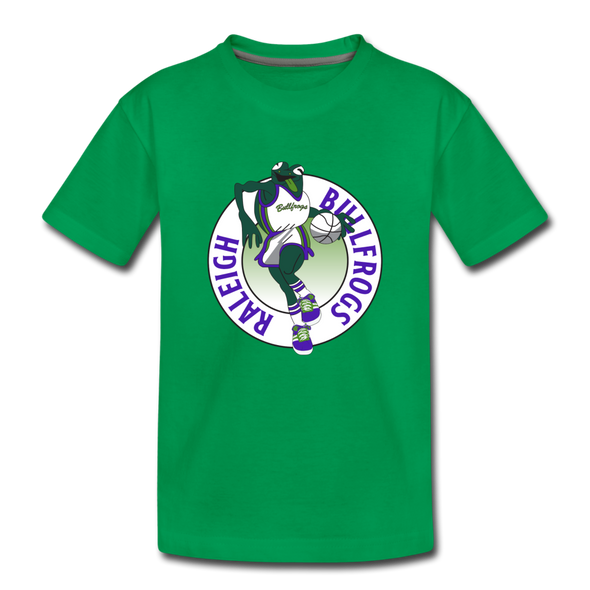 Raleigh Bullfrogs T-Shirt (Youth) - kelly green