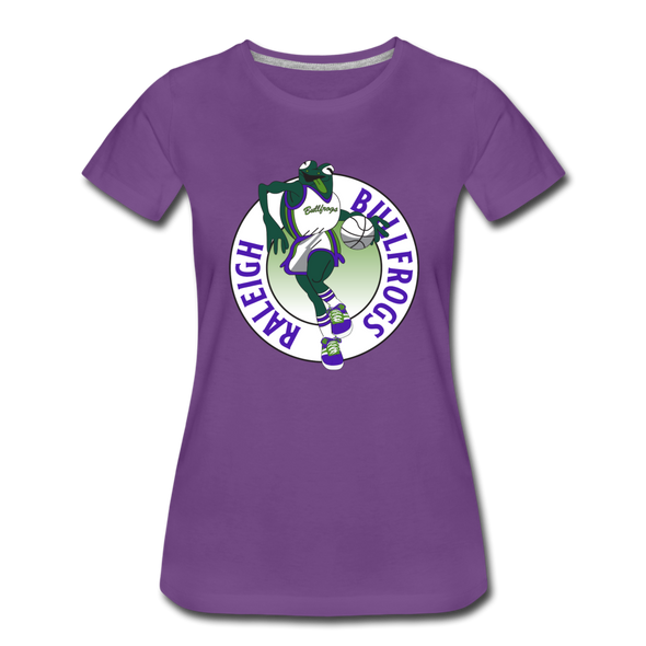 Raleigh Bullfrogs Women's T-Shirt - purple