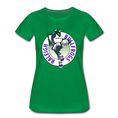 Raleigh Bullfrogs Women's T-Shirt - kelly green