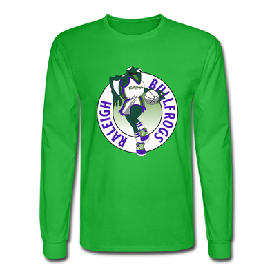 Raleigh Bullfrogs Long Sleeve T-Shirt - bright green