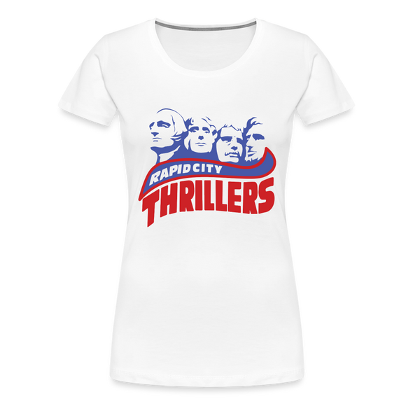 Rapid City Thrillers Women’s T-Shirt - white