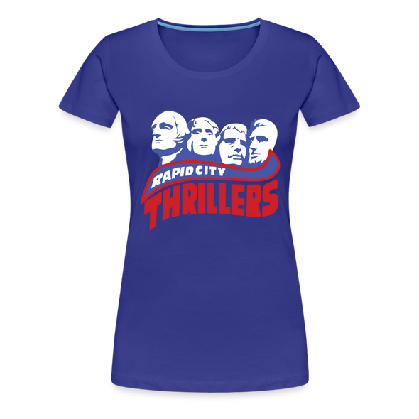 Rapid City Thrillers Women’s T-Shirt - royal blue