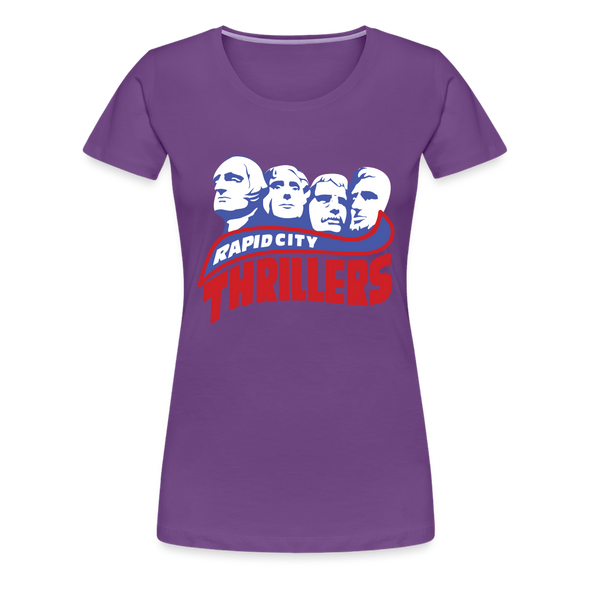 Rapid City Thrillers Women’s T-Shirt - purple